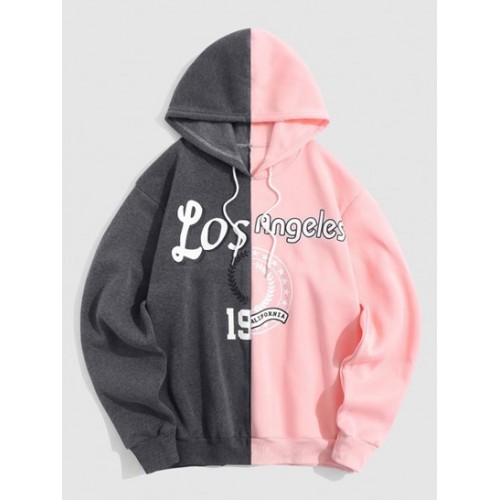 Streetwear Letters Graphic Vintage Color...