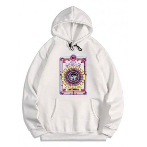 The Empress Card Graphic Fleece Hoodie