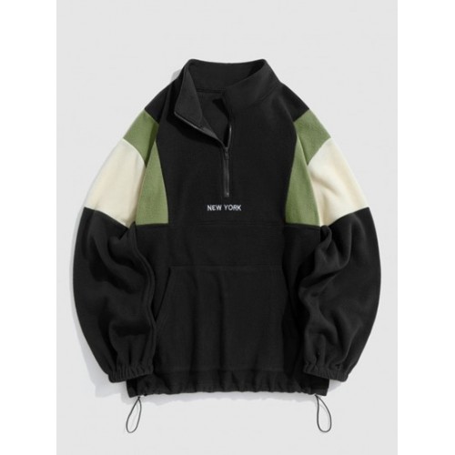 Fluffy Polar Fleece NEW YORK Embroidery ...