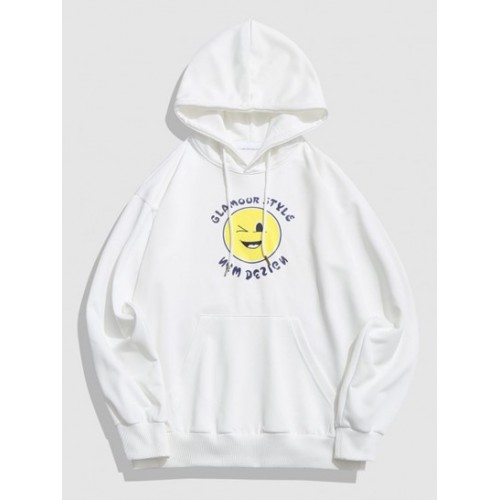 Naughty Face Letter Graphic Drop Shoulde...