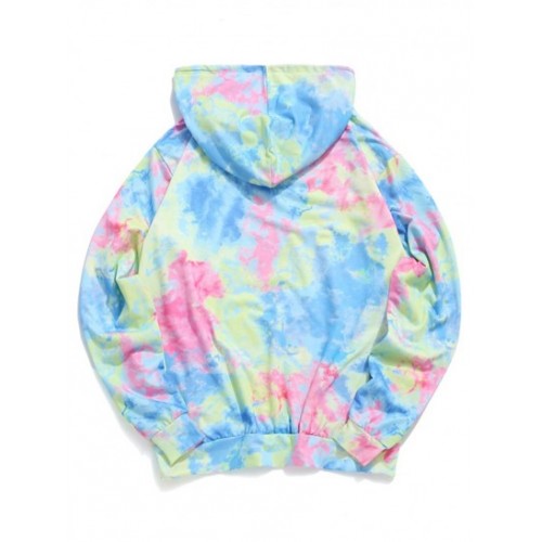 Tie Dye Dragon Print Hoodie Tie Dye Dragon Print Hoodie