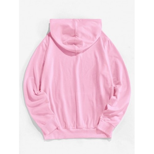 Cartoon Solar System Print Funny Hoodie