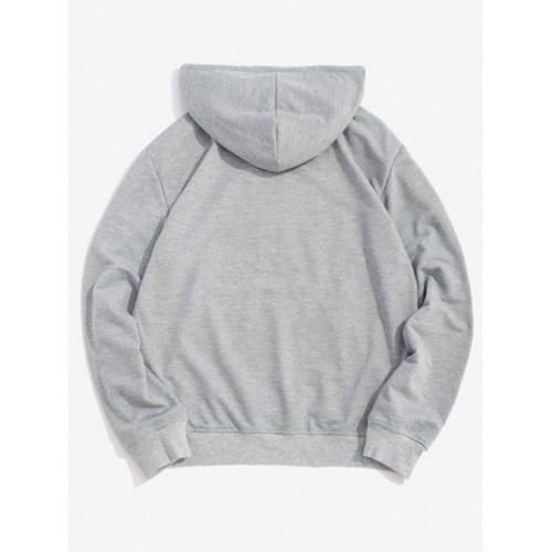 Cartoon Skull Enjoy Pleasant Music Graphic Hoodie