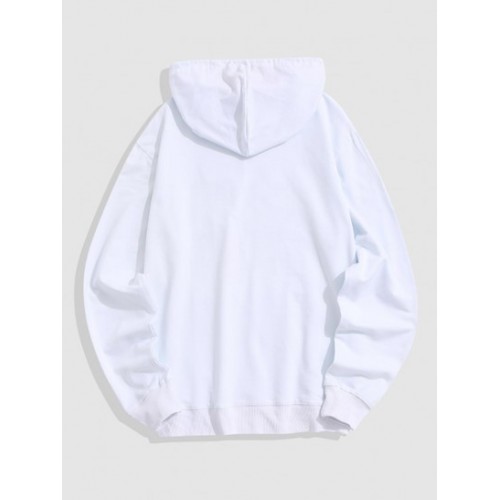 Funny Face Graphic Hoodie Funny Face Graphic Hoodie