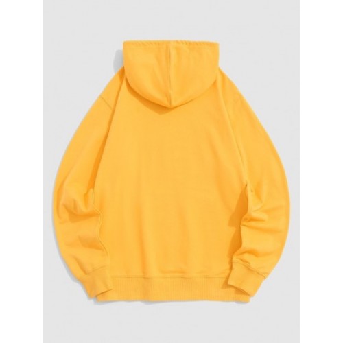 Cartoon Hands Print Kangaroo Pocket Hoodie Cartoon Hands Print Kangaroo Pocket Hoodie