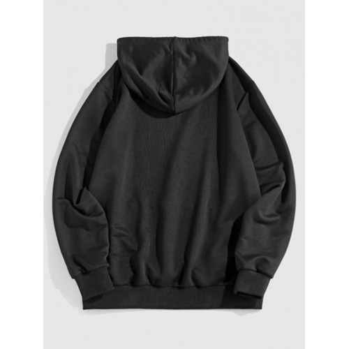 Streetwear California Print Kangaroo Pocket Essentials Hoodie
