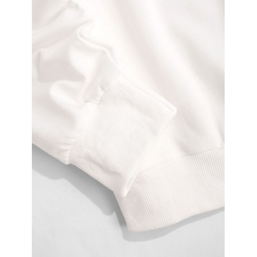 Streetwear Tiger Animal Letter Graphic Sweatshirt Streetwear Tiger Animal Letter Graphic Sweatshirt