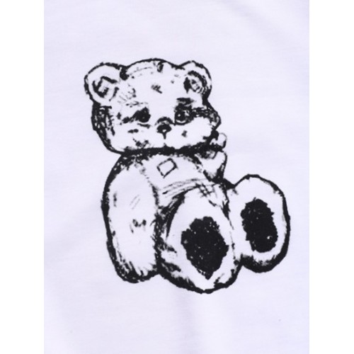 Cartoon Bear Toy Print Sweatshirt
