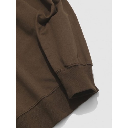 Letters Battery Graphic Print Sweatshirt Letters Battery Graphic Print Sweatshirt