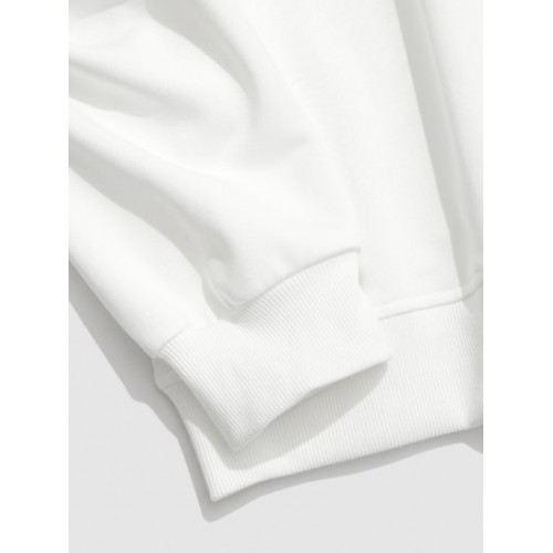 Keep Smile Graphic Drop Shoulder Sweatshirt Keep Smile Graphic Drop Shoulder Sweatshirt