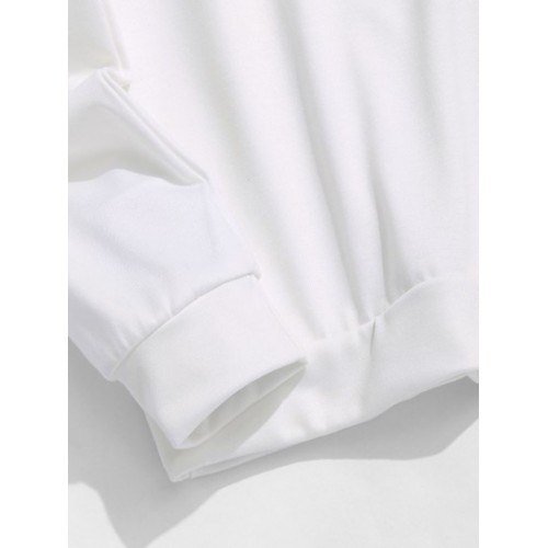 Cartoon Animal Print Sweatshirt