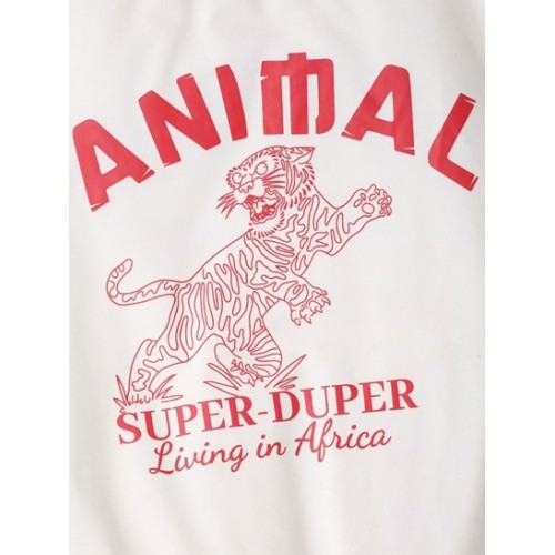 Streetwear Tiger Animal Letter Graphic Sweatshirt Streetwear Tiger Animal Letter Graphic Sweatshirt